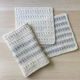 Textured Dishcloth and Kitchen Towel