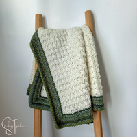 Sedge Stitch Baby Blanket Crochet Pattern