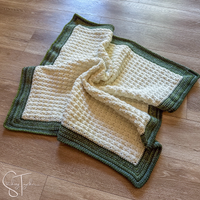 Sedge Stitch Baby Blanket Crochet Pattern