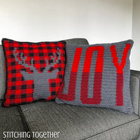 Christmas Crochet Pillow Collection