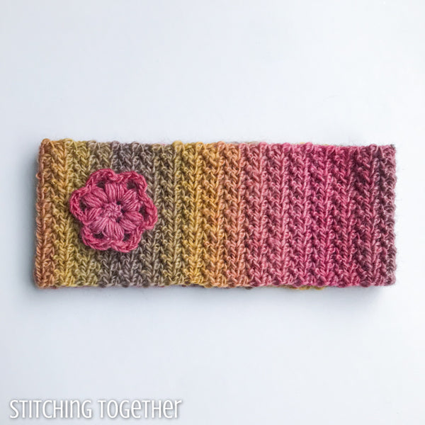 Chloe Ear Warmer Headband Crochet Pattern